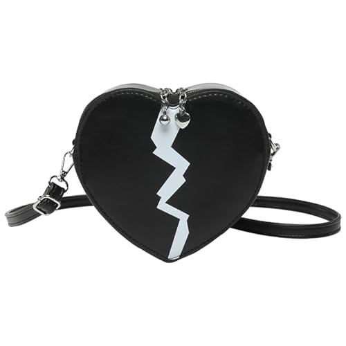 Qaonsciug Frauen Umhängetasche Herzförmige Messenger Handtasche Einkauf Mode Crossbody Jeden Tag Für Tägliche Mode Crossbody Für Frauen Telefon. von Qaonsciug