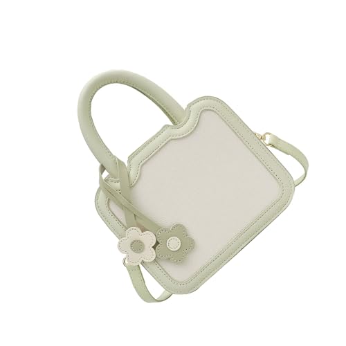 Qaonsciug Mode Blumenmuster Geldbörse Leichtes Schulter Cross Body Tasche Praktische PU Bauarbeit Reise Wesentliche Blumen Crossbody Tasche Für Frauen von Qaonsciug