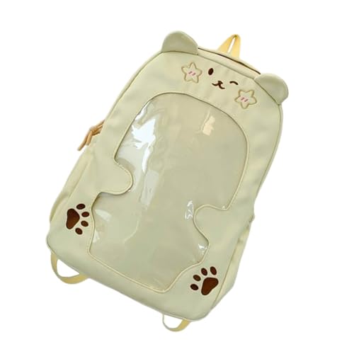 Qaonsciug Moderne Schulbeutel Nylon Rucksack Für Teen Girls School Tasche Mit Ergonomischem Riemen Und Organisierten Aufbewahrungsfächern Japanischer Daypack Mit Großer Kapazität von Qaonsciug