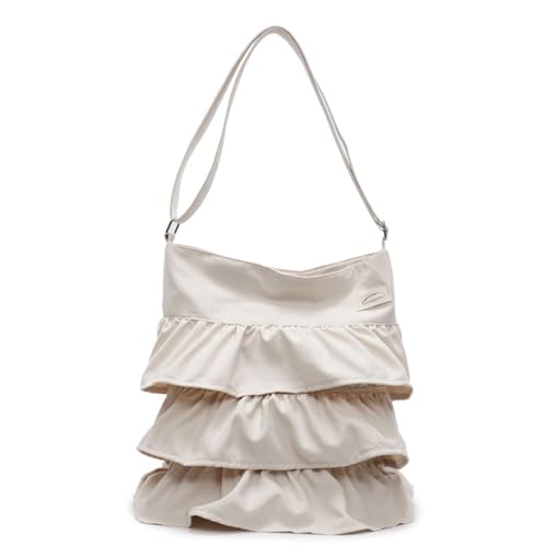 Qaonsciug Stylish Slouchy Crossbody Bag Mit Verstellbaren Riemen Lässige Umhängetaschen Große Kapazität Satchel Geldbörse Für Mode Frauen Mode Tasche von Qaonsciug