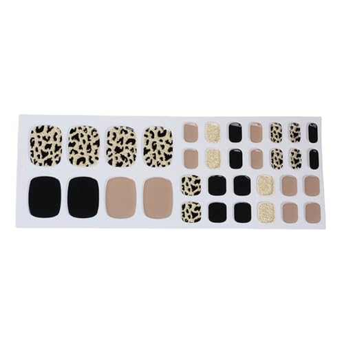 Stilvolle Gel Zehennägel Flicken Einfache Anwendung Dauerhafte Gold Glitzer Effekt Pediküre Aufkleber Für Frauen Nagelaufkleber Stilvolle Gel Zehennägel Flicken Einfache Anwendung Dauerhafte Gold Glitzer Effekt Pediküre Aufkleber Für Frauen Nagelaufkleber von Qaonsciug