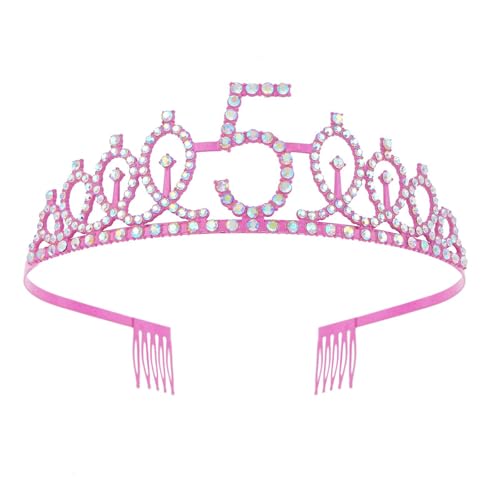 Strasssteine Stirnbänder Elegante Kleine Mädchen Haar Hoop Geburtstag Frauen Kopfbedeckung Feiern Haare Accessoire Ungiftige Kinder Geburtstagkronen von Qaonsciug