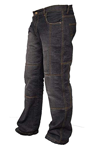 Qaswa Herren Motorradhose Cargohose Motorrad Jeans Motorrad Rüstung Schutzauskleidung Motorcycle Biker Trousers von Qaswa