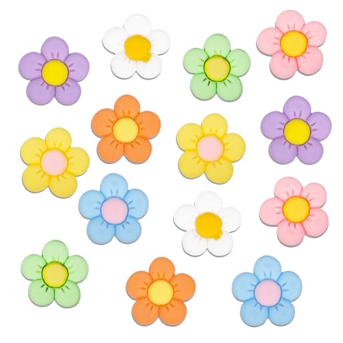 Qaziuy 14 Stücke Schuh Charms,Blumen Schuh Charms Blumen Schuhanhänger Schuhanstecker Blumen-anhänger Für Croc Niedliche Schuhe Zubehör für Mädchen, Jungen und Erwachsene Qaziuy 14 Stücke Schuh Charms,Blumen Schuh Charms Blumen Schuhanhänger Schuhanstecker Blumen-anhänger Für Croc Niedliche Schuhe Zubehör für Mädchen, Jungen und Erwachsene von Qaziuy