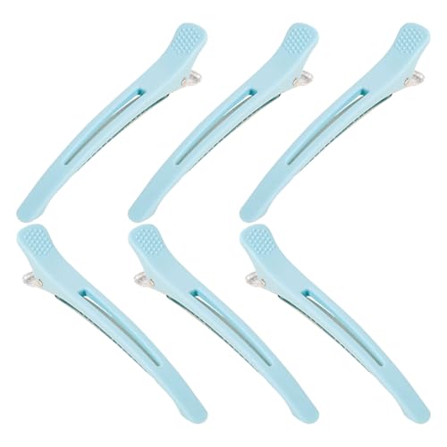 6 Stück Professionelle Haarclips für Frauen Styling Ente Billed Design Friseursalon für verschiedene Arten faltenfrei Clips von Qcbuegof