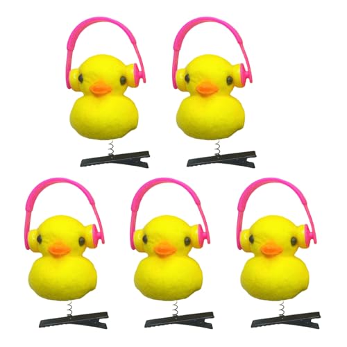 Adorkable Süße Neuheit Haarspangen Für Mädchen Kid Barrettes Dress Ente Handgemachte Haarnadeln Schöne Haarnadeln Für Kinder von Qcbuegof
