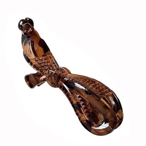 Bananen-Pferdeschwanz-Haarspange mit elegantem Blumendesign, praktisches Accessoire für Frauen und Mädchen von Qcbuegof