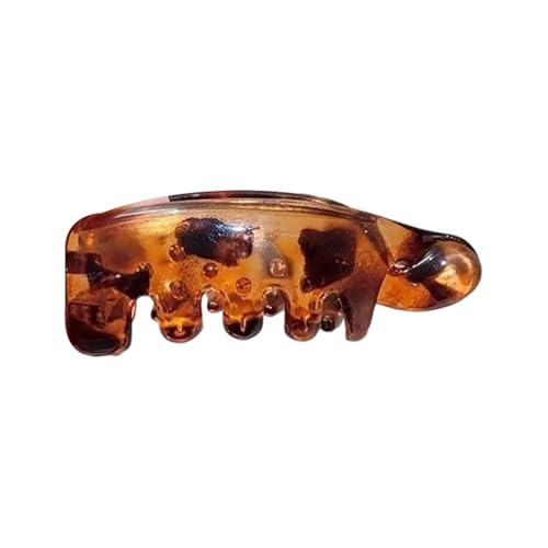 Haarspange Farbe gefrostet für dünnes Haar Frauen Bananenform sicher Updos Halter für Frauen Party und täglichen Gebrauch Bananenclip von Qcbuegof