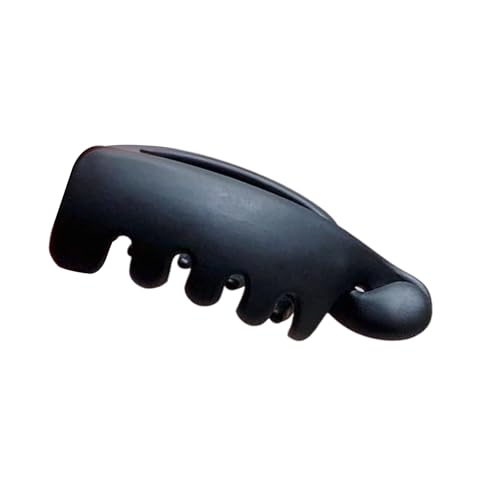 Haarspange Farbe gefrostet für dünnes Haar Frauen Bananenform sicher Updos Halter für Frauen Party und täglichen Gebrauch Bananenclip von Qcbuegof