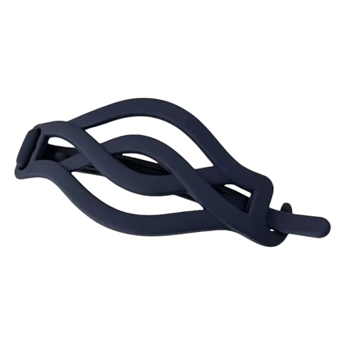 Haarspange Großer Clip Kopfbedeckung Klauenzange Elegante breite Unterstützung Haarspangen Starker Halt Haarnadel für Mädchen Haarschmuck mit flacher Rückseite von Qcbuegof