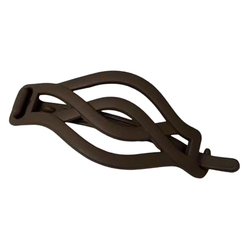 Haarspange Großer Clip Kopfbedeckung Klauenzange Elegante breite Unterstützung Haarspangen Starker Halt Haarnadel für Mädchen Haarschmuck mit flacher Rückseite von Qcbuegof