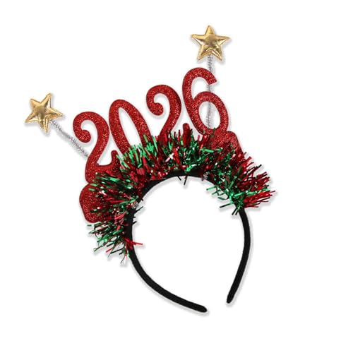 Leichtes Weihnachts-Stirnband mit komfortablem Design für den täglichen Gebrauch, Sport und Freizeitkleidung von Qcbuegof