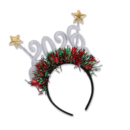 Leichtes Weihnachts-Stirnband mit komfortablem Design für den täglichen Gebrauch, Sport und Freizeitkleidung von Qcbuegof