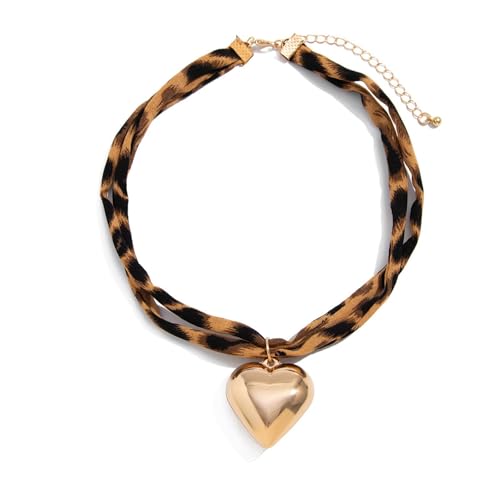 Marine Life Inspiriert Spiralen Muscheln Muster Weiche Baumwolle Tuch Kette Schmuck Mit Komfortablem Legierung Verschluss Für Frauen Schmuck Aus Baumwollgewebe, Einheitsgröße, wie beschrieben, wie von Qcbuegof