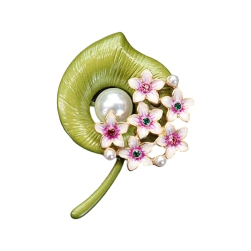 Metal Brosch Pflanze Kleidung Schmuck Schmuck Accessoire Legierung Textur Angemessene Hemden Und Rucksack Desokrating Handgefertigter Pflanze Brosche von Qcbuegof