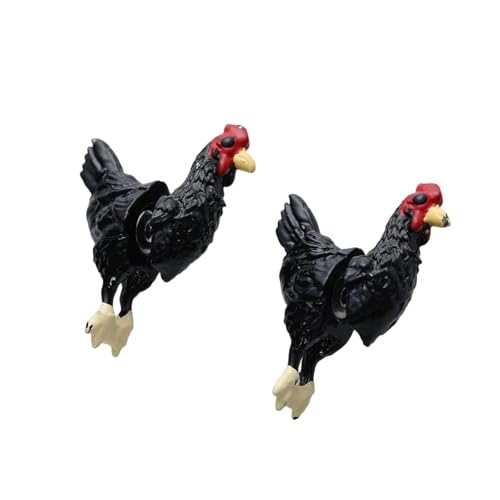 Miniaturen Hen Form Ohrringe Leichte Verschleiß Resistenter Metallohr Ohr Accessoires Für Mädchen Stilvolle Hühnerohrringe von Qcbuegof