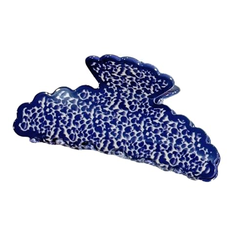 Moderne Haarspange Halb-Up Pferdeschwanz Kapazität Marmor Muster Anti-Rutsch-Design für lange kurze Clip Handmade von Qcbuegof