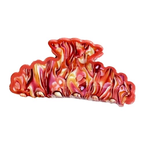 Moderne Haarspange Halb-Up Pferdeschwanz Kapazität Marmor Muster Anti-Rutsch-Design für lange kurze Clip Handmade Moderne Haarspange Halb-Up Pferdeschwanz Kapazität Marmor Muster Anti-Rutsch-Design für lange kurze Clip Handmade von Qcbuegof