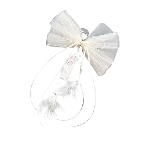 Modischer Tanz-Accessoire mit glitzernden Perlen und Schleife, Kunstanhänger in Form eines Tanzschuhs für Handtaschen, modischer Schlüsselanhänger von Qcbuegof