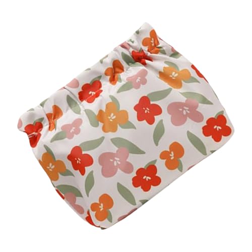 Multifunktionaler Aufbewahrungsbeutel Kurze Geldbörsen Toilettenbeutel Reisen Make Up Beutel Blumendruck Kosmetikbeutel Für Frauen Und Mädchen Große Kapazität Make Up Tasche Multifunktionaler von Qcbuegof