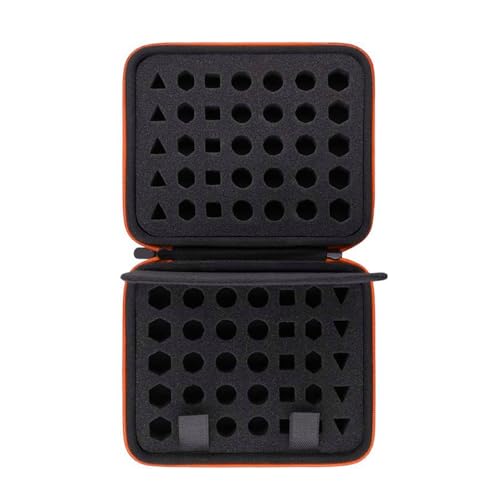 Multifunktionaler Würfel-Organizer mit Schlitzeinsatz und ergonomischem Griff für Rollenspiele mit Schutz von Qcbuegof