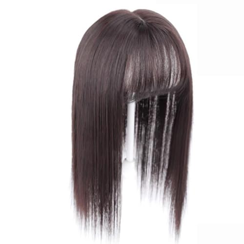 Natürlich Aussehende Synthetische Perücken Haare Deckung Für Haarstyling Clip Auf Der Geraden Haarverlängerung Für Frauen Hitzebeständige Perücken Synthetisches Haarstück von Qcbuegof
