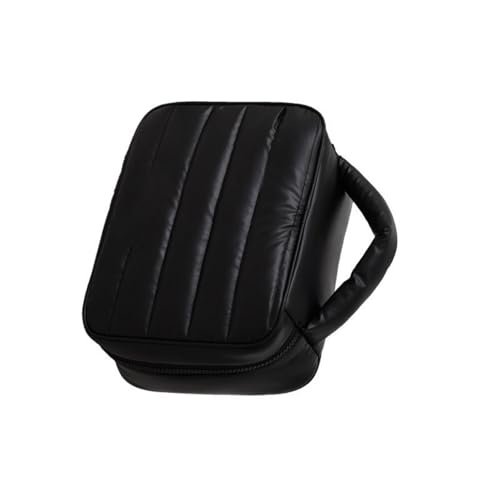 Organizer für Wasserelektronik Reiseetui mit großem Platz für digitales Zubehör Ständer Leicht zu reinigen Elektronik Storage Bag, Schwarz von Qcbuegof