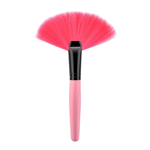 Praktische Fan Make Up Pinselsammlung Für Frauen Mädchen Die Synthetische Borsten Mit Lidschattenbürsten Gesichts Kosmetischer Flüssigkeitsmischung Mischen von Qcbuegof