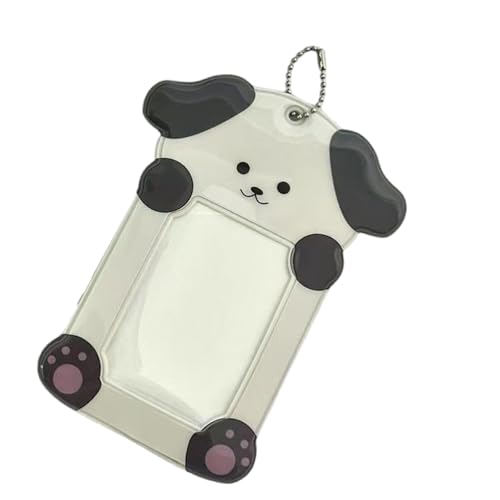 Qcbuegof Animal Photo Card Sleeve Photocard Protector Card Sleeve Keychain Rucksacks Charme Für 3 Zoll Foto Business Bus Bus Tierförmige Beschützer von Qcbuegof