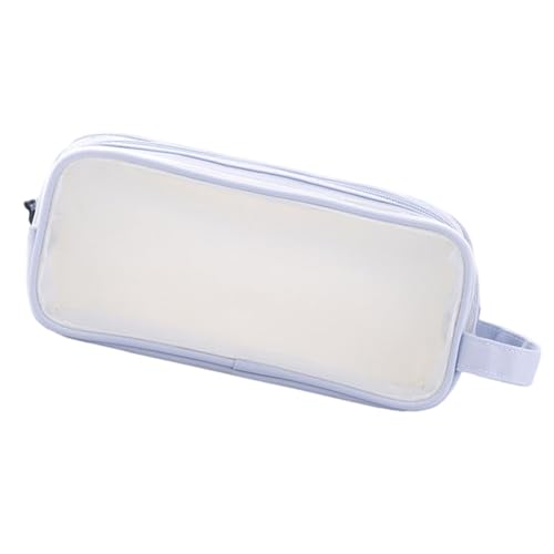 Qcbuegof Großkapazität Stiftkoffer Multifunktionaler Bleistiftbeutel Stationeries Tasche Klarer Bleistift Fall Für Studentische Jungen Jungen Kinder Erwachsene Jungen Mädchen Bleistift Fall von Qcbuegof