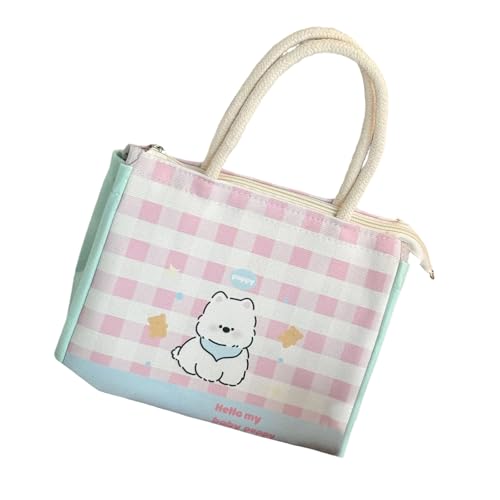 Qcbuegof Isolierte Lunchbeutel Frauen Männer Erwachsene Mit Gesäß Pocket Lunchs Box Container Kühler Für Arbeit Picknicks Box Thermisch Isolierte Kühler Bentos Beutel Container von Qcbuegof