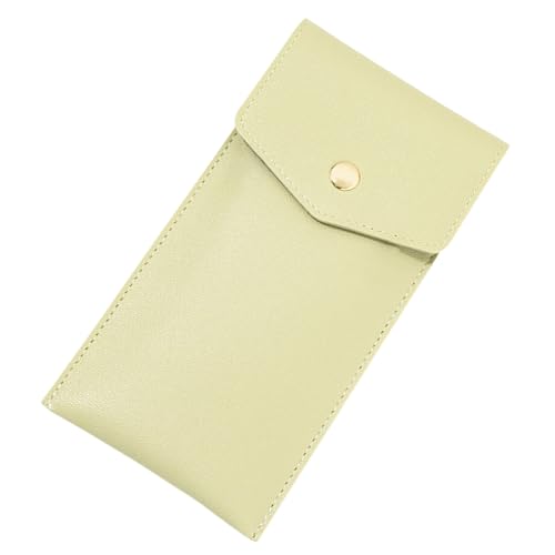 Qcbuegof Leder-Federmäppchen für Füllfederhalter, Stifteetui, 6–7, Füllfederhalter, Kugelschreiber, Bleistift für Damen, Herren, Studenten, Stiftebeutel, grün Qcbuegof Leder-Federmäppchen für Füllfederhalter, Stifteetui, 6–7, Füllfederhalter, Kugelschreiber, Bleistift für Damen, Herren, Studenten, Stiftebeutel, grün von Qcbuegof