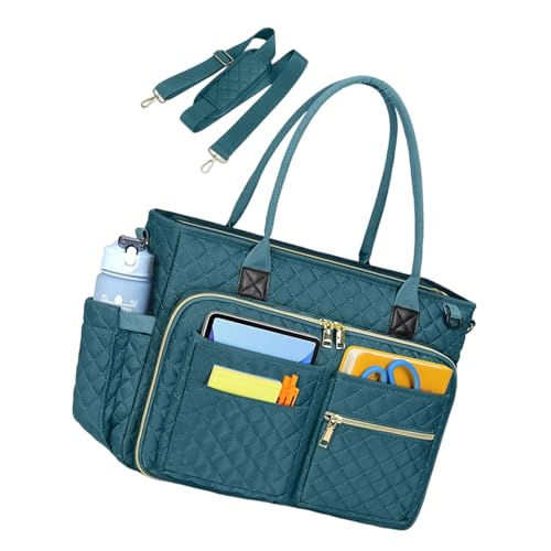 Qcbuegof Lehrer Toted Bag Work Laptop Tasche Mit Cuphalter Krankenschwester Taschen Professionelle Aktion Computer Business As Handtaschen Messenger Handtasche von Qcbuegof