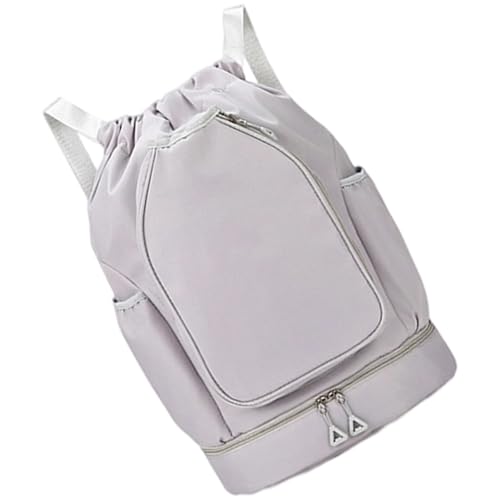 Qcbuegof Trocken Nasse Getrennte Tennisbeutel Draw String Fitnessstudio Basketball Rucksäcke Fitness Badminton Für Frauen Männer Fitnessstudio Tennis Fitness Basketball von Qcbuegof