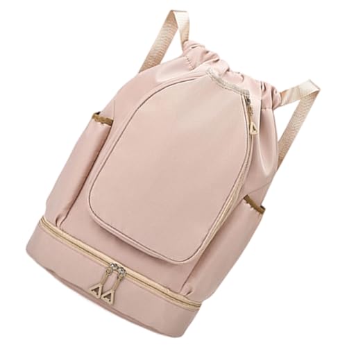 Qcbuegof Trocken Nasse Getrennte Tennisbeutel Draw String Fitnessstudio Basketball Rucksäcke Fitness Badminton Für Frauen Männer Fitnessstudio Tennis Fitness Basketball von Qcbuegof