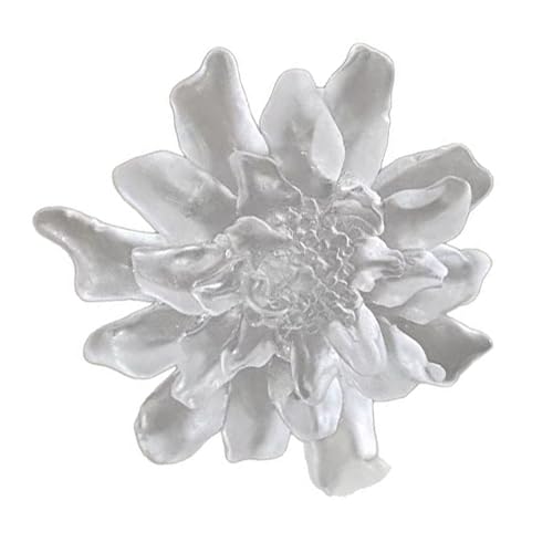 Verstellbarer Mehrzweck Ring mit fünf Blütenblättern, Modeschmuck für Frauen mit elegantem Silber-Finish von Qcbuegof