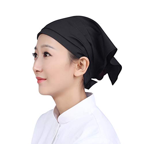 Kochmütze Chef Hut Japanischen Stil Arbeitskappe Dreieck Kochhaube mit Klettverschluss Kochhut Männer Frauen Staubhut Kinder Jungen Mädchen Bäcker Hut Kopfbedeckung für Restaurant BBQ Küche Zeichnen von QCHOMEE