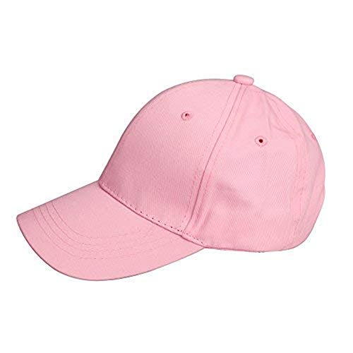QCHOMEE Kinder Snapback Cap Kappe Baumwolle Baseball Cap Einfarbig Sonnenhut Outdoor Hut Verstellbare Baseballkappe Junge Mädchen Basecap Sport Unisex Baseball Mütze Kopfbedeckung Outdoor von QCHOMEE