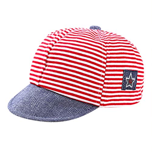 Unisex Kinder Baseball-Kappen Jungen Mädchen Baseballcap Snapback Cap Anti-UV Hut Sonnenhut Einstellbare Sommer Mütze Mode Kleinkinderhut für Outdoor von Qchomee