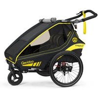 Qeridoo® Kinderfahrradanhänger Kidgoo 2 BVB von Qeridoo