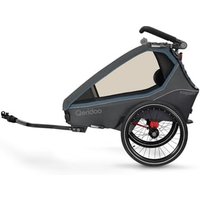 Qeridoo® Kinderfahrradanhänger Kidgoo1 Navy Blue Kollektion 2023 von Qeridoo