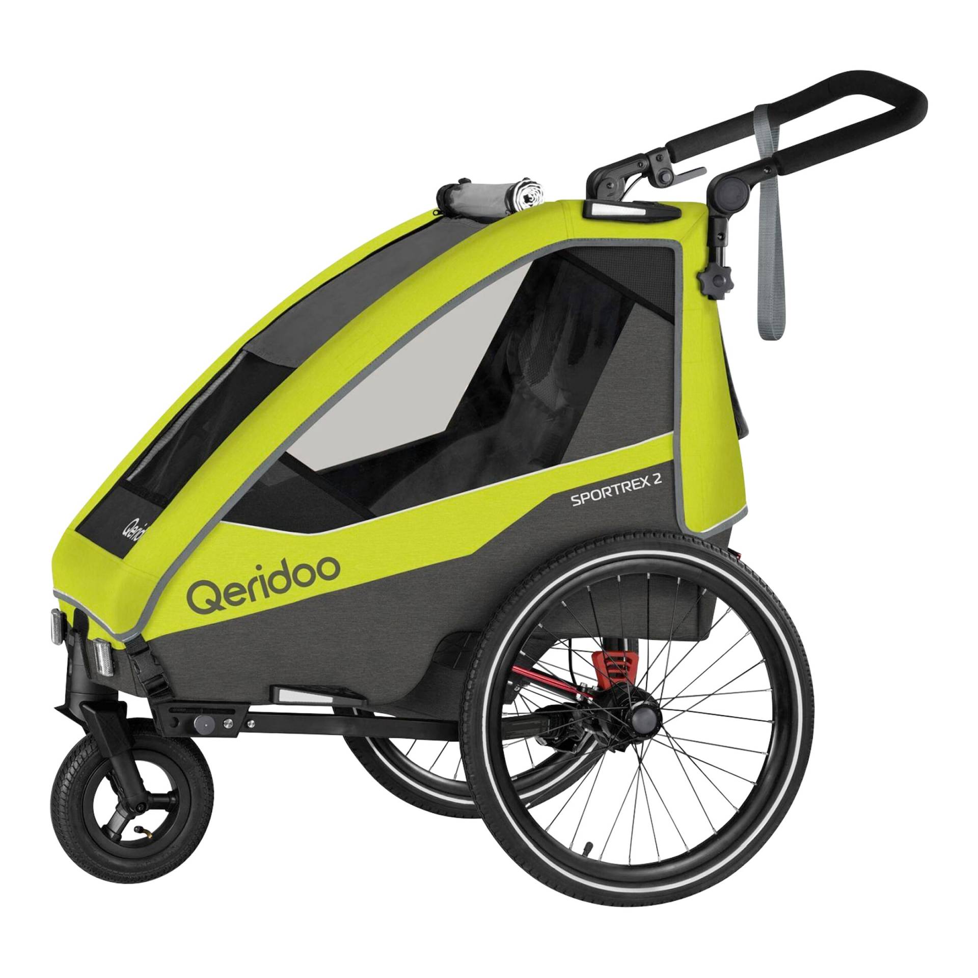 Qeridoo Fahrradanhänger Sportrex 2 von Qeridoo