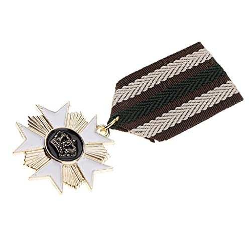 Qianly Geometrische Anhänger Abzeichen Kostüm Uniform Brosche Zubehör, Stil 5 von Qianly