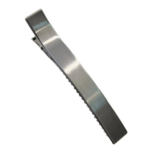 Qianly Haarspange für Frauen, Entenschnabel Clip Aus Metall, Haargreifer für Dickes Und Dünnes Haar, Dunkelgrau von Qianly