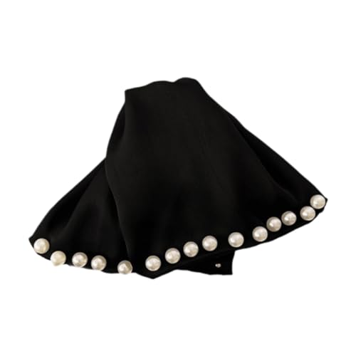 Qianly Haarspange für Frauen, Stabiler Halt für Pferdeschwanz, Weiße Perlen 13x7x2cm Qianly Haarspange für Frauen, Stabiler Halt für Pferdeschwanz, Weiße Perlen 13x7x2cm von Qianly