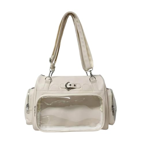 Qianly Ita Tasche Geldbörse DIY Umhängetasche für Anime Figur Display Sammler Party Gastgeschenk, Weiß Qianly Ita Tasche Geldbörse DIY Umhängetasche für Anime Figur Display Sammler Party Gastgeschenk, Weiß von Qianly