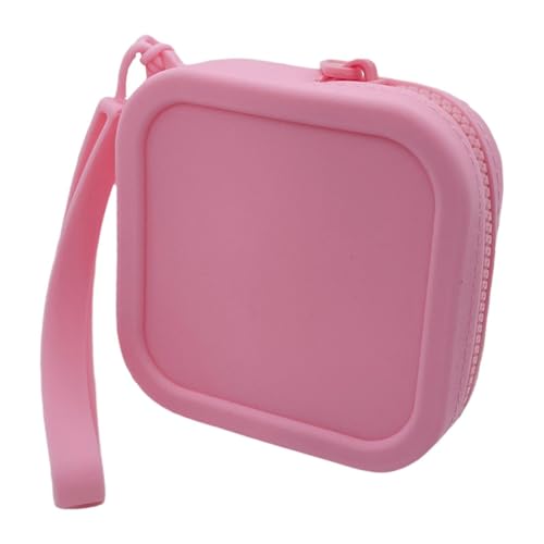 Qianly Kartenetui mit Reißverschluss für Schlüssel Und Kreditkarten Beim Einkaufen, ROSA Qianly Kartenetui mit Reißverschluss für Schlüssel Und Kreditkarten Beim Einkaufen, ROSA von Qianly