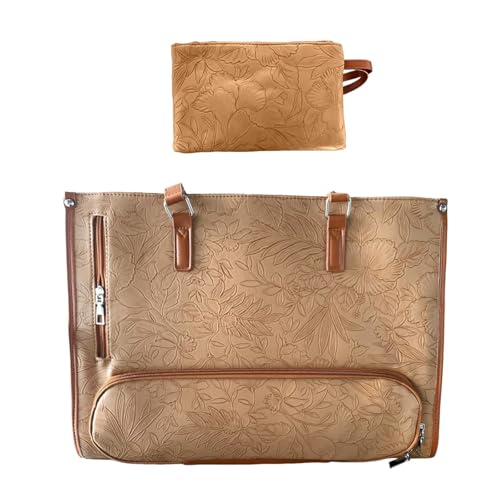 Qianly Laptop-Tragetasche mit isoliertem Mittagessenfach Lunchbox Computertasche für den Alltag von Qianly