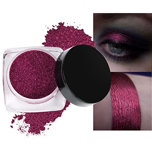 Ultra Pigment Schimmernder Lidschatten One Piece Metallic Sheer Iridescent Loose Eyeshadow Highlighter von Qianren