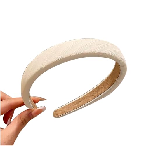 Qiantull Haarreifen Mädchen Stirnband Haarreif Stirnbänder Kopfband Modisches Haarband Rutschfest Haarbänder Haarschmuck Damen Haarreifen Haar Accessoires für Frauen und Mädchen 2# von Qiantull